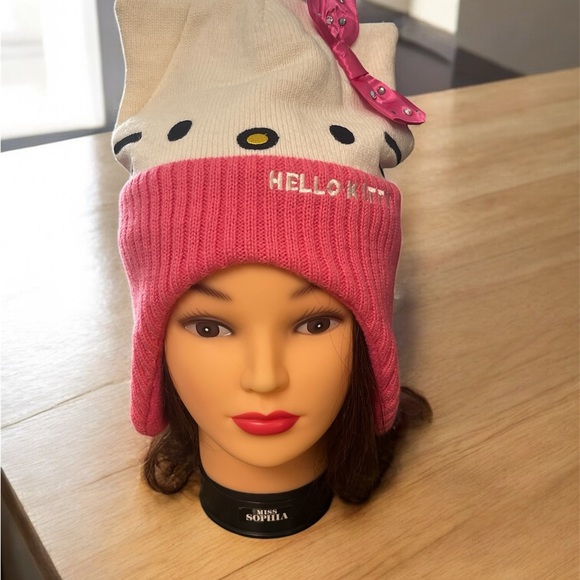 Hello Kitty Other - Hello Kitty Pink and Cream Kids Hat